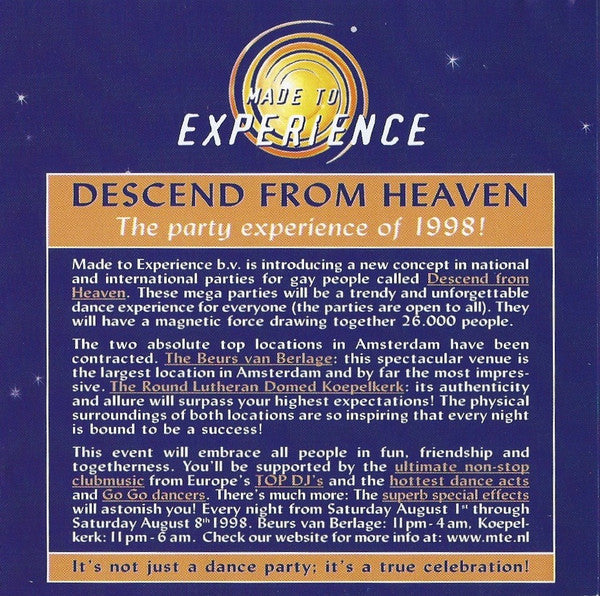 Various : Descend From Heaven (CD, Comp, Mixed)