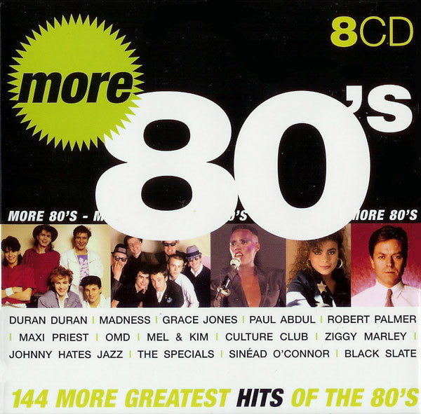 Various : More 80's (8xCD, Comp + Box)
