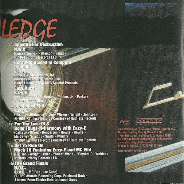 Various : The N.W.A. Legacy 2 (CD, Comp)
