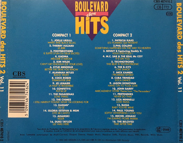 Various : Boulevard Des Hits Volume 11 (2xCD, Comp, Mixed)