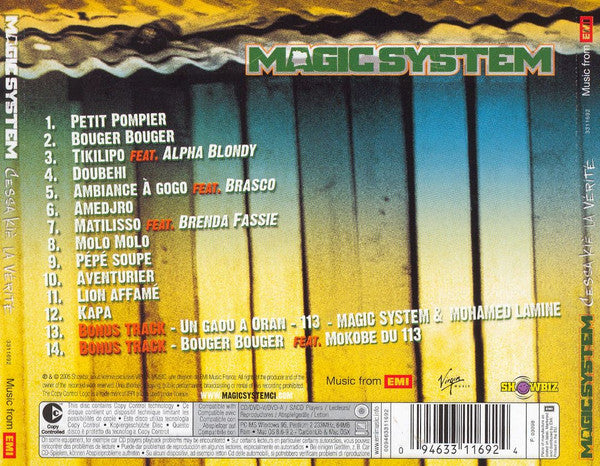 Magic System : Cessa Kiè La Vérité (CD, Album)