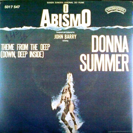 Donna Summer : Theme From The Deep (Down, Deep Inside) (7", Single)