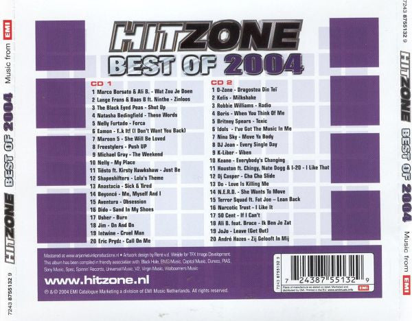 Various : Hitzone Best Of 2004 (2xCD, Comp)