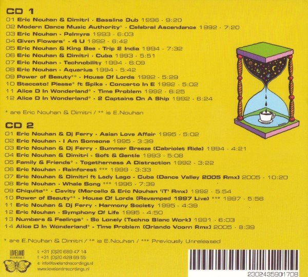 Eric Nouhan & Dimitri Kneppers : The Best Of Eric Nouhan & Dimitri : Careful Digit (2xCD, Comp)