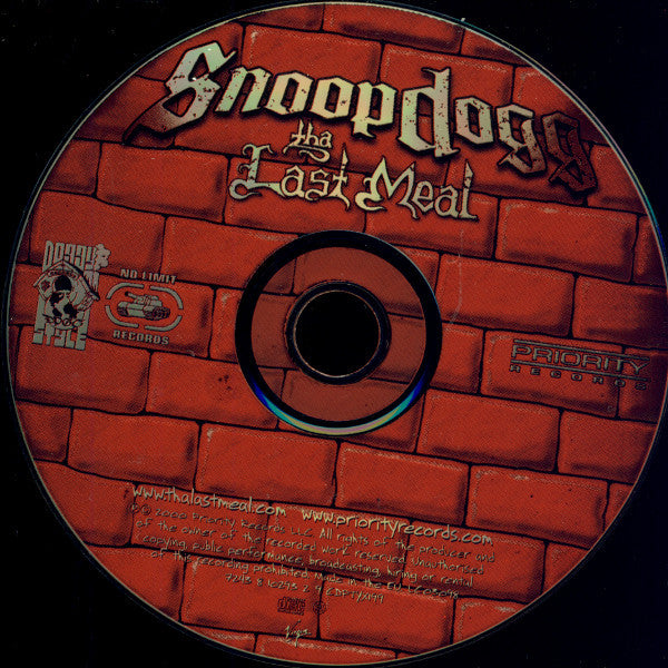 Snoop Dogg : Tha Last Meal (CD, Album)