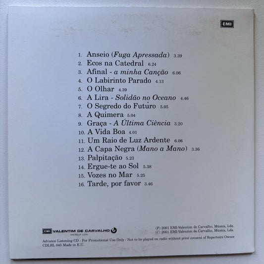 Madredeus : Movimento (CD, Album, Promo)