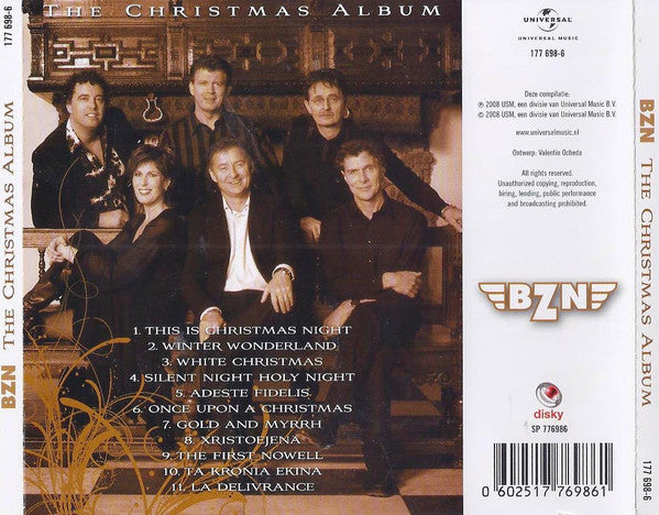 BZN : The Christmas Album (CD, Album)