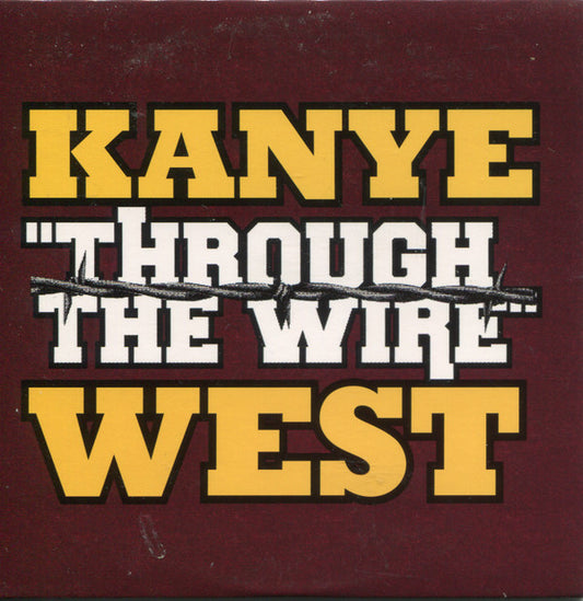 Kanye West : Through The Wire (CD, Single, Promo, Car)