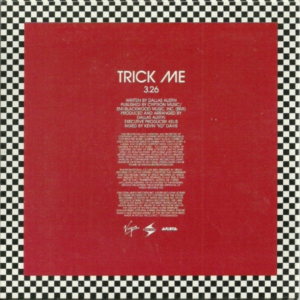 Kelis : Trick Me (CD, Single, Promo, Car)