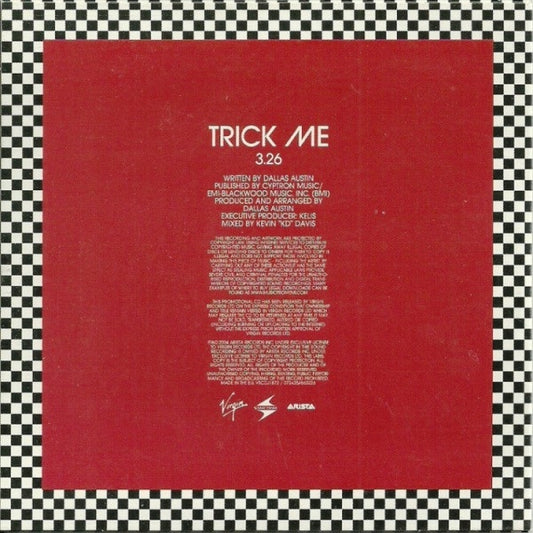 Kelis : Trick Me (CD, Single, Promo, Car)