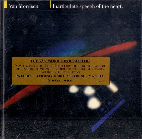 Van Morrison : Inarticulate Speech Of The Heart (CD, Album, RE, RM)