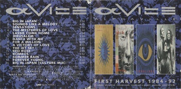 Alphaville : First Harvest 1984-92 (CD, Comp, RE)