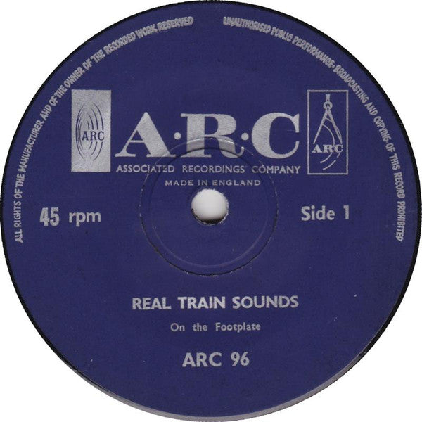 No Artist : Real Train Sounds (7", EP)