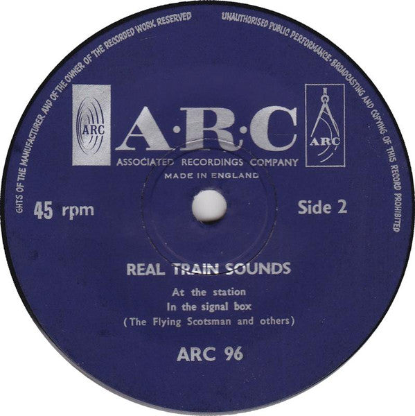No Artist : Real Train Sounds (7", EP)