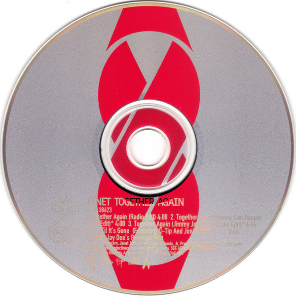 Janet Jackson : Together Again (CD, Single)