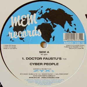 Cyber People : Doctor Faustu's (12", RE)