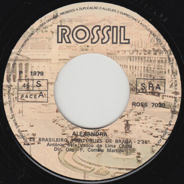 Alexandra (21) : Zé Brazileiro Português De Braga (7", Single)