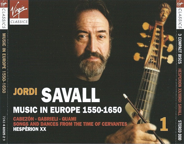Jordi Savall, Hespèrion XX : Music In Europe 1550-1650 (5xCD, RP + Box, Comp)