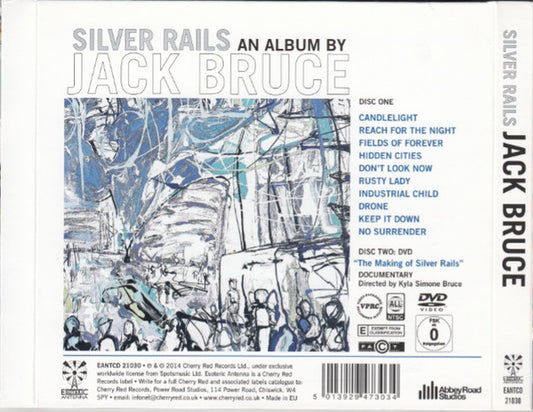 Jack Bruce : Silver Rails (CD, Album + DVD-V + Dlx, Ltd)