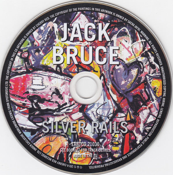 Jack Bruce : Silver Rails (CD, Album + DVD-V + Dlx, Ltd)