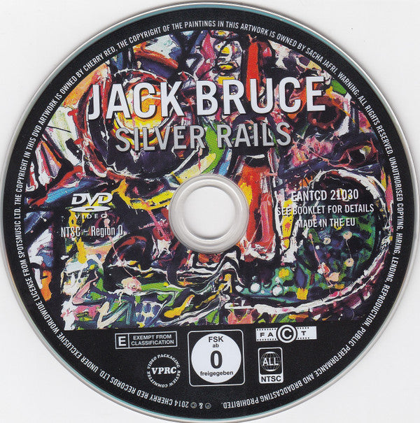 Jack Bruce : Silver Rails (CD, Album + DVD-V + Dlx, Ltd)