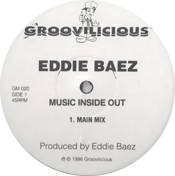 Eddie Baez : Music Inside Out (12", Promo)