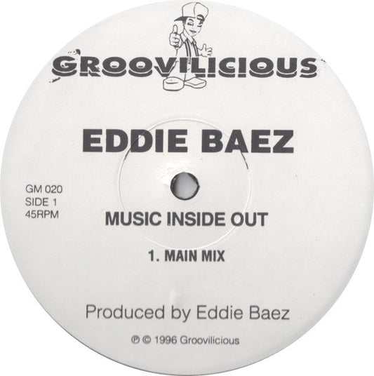 Eddie Baez : Music Inside Out (12", Promo)