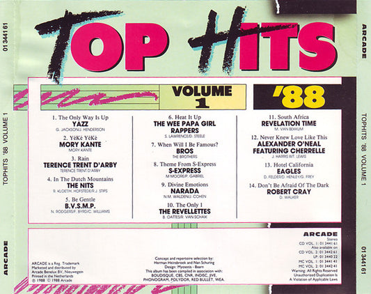 Various : Top Hits '88 Volume 1 (CD, Comp)