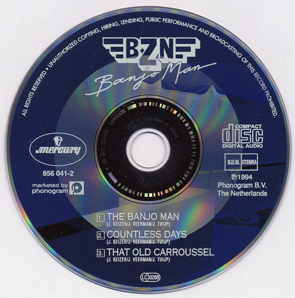 BZN : Banjo Man (CD, Maxi)