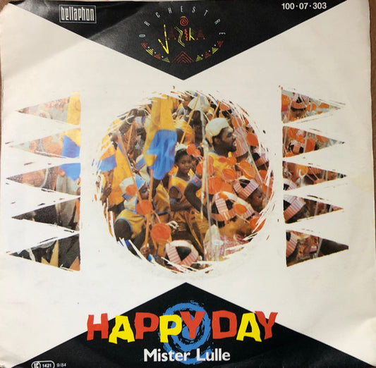 Orchestre Jazira : Happy Day (7", Single)