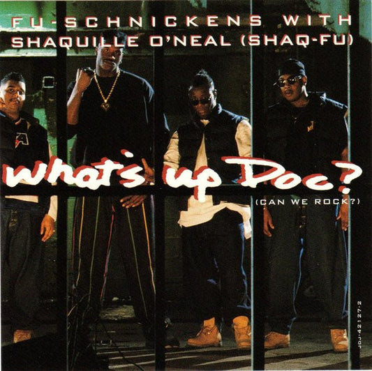 Fu-Schnickens With Shaquille O'Neal : What's Up Doc? (Can We Rock?) (CD, Single, Promo)