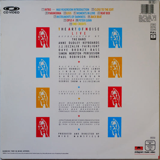The Art Of Noise : In Visible Silence (CDV, 12", PAL, Sin)