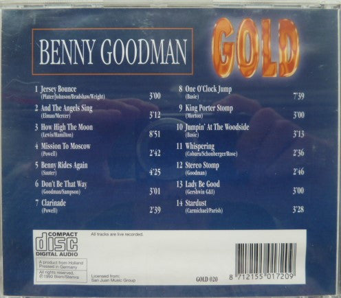 Benny Goodman : Gold (CD, Comp)