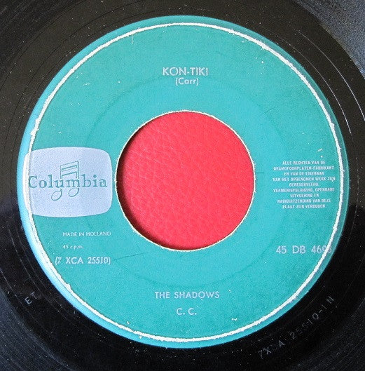 The Shadows : Kon-Tiki (7")