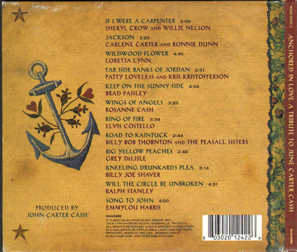 Various : Anchored In Love: A Tribute To June Carter Cash (CD, Album)