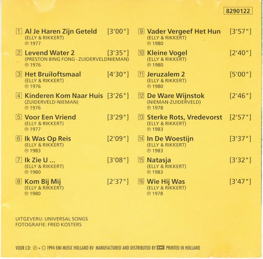 Elly & Rikkert : Eigen Keuze Deel 2 (CD, Comp)