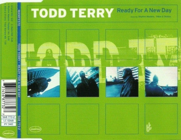 Todd Terry : Ready For A New Day (CD, Maxi)