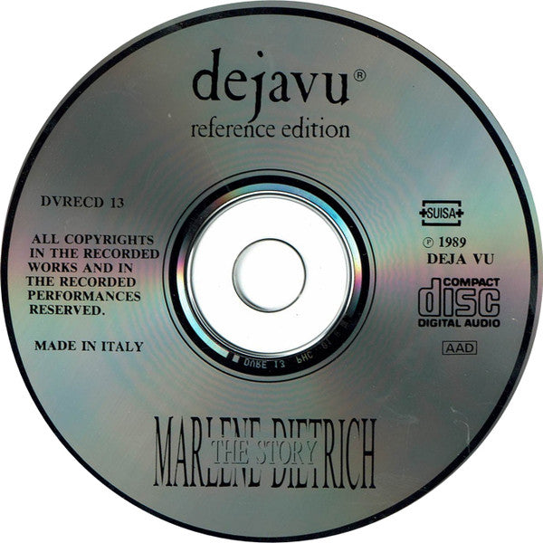 Marlene Dietrich : The Marlene Dietrich Story (CD, Comp)