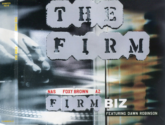 The Firm (6) Featuring Dawn Robinson : Firm Biz (CD, Single, Promo)