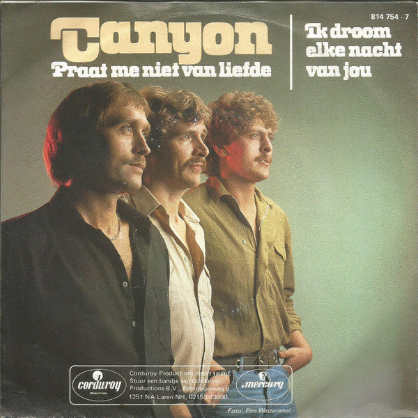 Canyon (4) : Praat Me Niet Van Liefde / Ik Droom Elke Nacht Van Jou (7", Single)