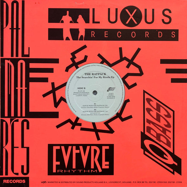 Ratpack : The Searchin' For My Rizla EP (12", EP)