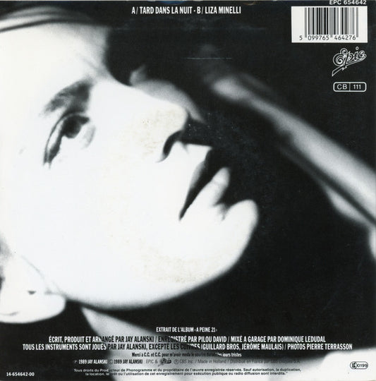 Jil Caplan : Tard Dans La Nuit (7", Single)