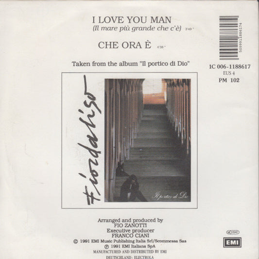 Fiordaliso : I Love You Man (Il Mare Più Grande Che C'è) (7", Single)