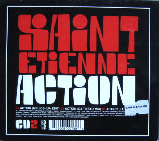 Saint Etienne : Action (CD, Single, CD2)