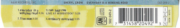Sheryl Crow : Everyday Is A Winding Road (CD, Maxi)