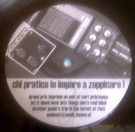 Zoppo : Chi Pratica Lo Impare A Zoppicare ! (LP, Album, Ltd, blu)