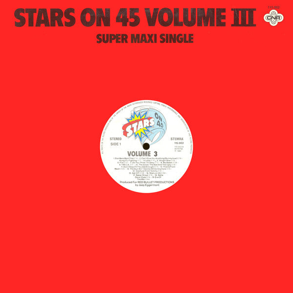 Stars On 45 : Stars On 45 Volume III (12", Maxi)