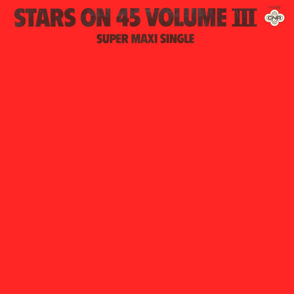Stars On 45 : Stars On 45 Volume III (12", Maxi)