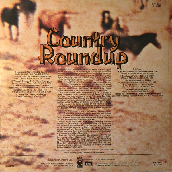 Various : Country Roundup (LP, Comp)