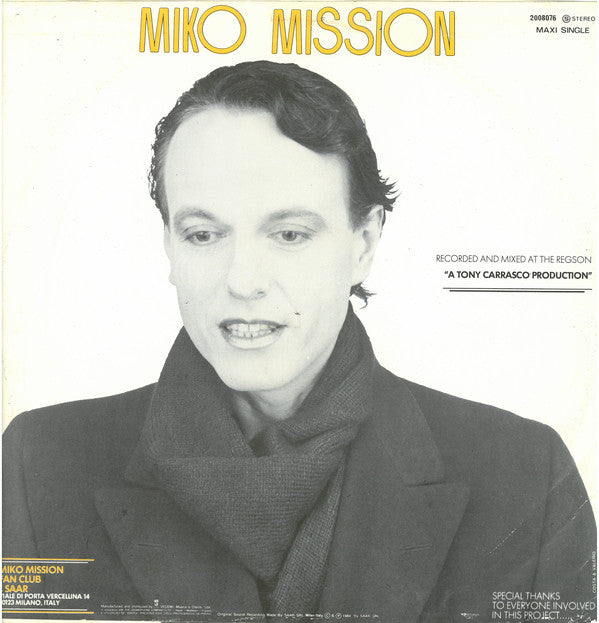 Miko Mission : The World Is You (12")